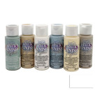 Краска акриловая для стекла и керамики DecoArt Chalky Finish Americana 59мл утра-мат. Белая ADCG02-30