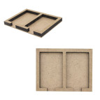 Заготовка для декорирования Rosa Talent (МДФ) Визитница 14х11х1,3см 286102