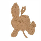 Заготовка для декорирования Rosa Talent ДВП 5шт Магнолия-2 7,5*10,5*0,3см 2809036