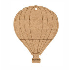 Заготовка для декорирования Rosa Talent ДВП 5шт Воздушный шар 11*7,5*0,3см 2809021