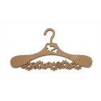 Заготовка для декорирования Rosa Talent (МДФ) Вешалка Цветочки 30*15,8*0,6см 2862307