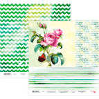 Бумага для скрапбукинга Rosa Talent 30*30см Floral Poem 15 двухсторонняя 200 г/м 5316027