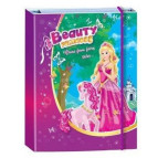 Папка-короб А4 на резинке картон Мультяшки для труда Princess 7570
