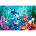Картина раскраска по номерам на  холсте - 40*50см Mariposa Q2111 Водный мир