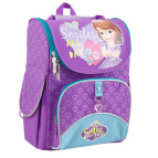 Рюкзак (ранец) школьный каркасный 1Вересня Yes 553269 Sofia purple H-11 34*26*14см