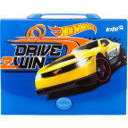 Портфель А4 Kite мод 209 Hot Wheels пластик с замком HW17-209
