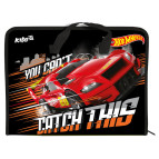 Портфель А4 Kite мод 202 Hot Wheels пластик на молнии HW17-202