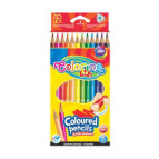 Карандаши цветные 12цв. Colorino трехгранные 51798