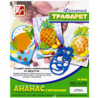 Трафарет фигурный Ананас с фруктами ЛУЧ 17С 1148-08