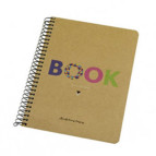 Блокнот на спирали В6 120л. Школярик Student Крафт B6-SC-120-*