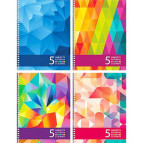 Тетрадь на спирали А5+ 100л. ШКОЛЯРИК Student в клетку А5-SC-100-978K