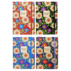 Блокнот А5 80л. Лидер с резинкой в клетку 577