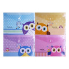 Папка-конверт А4 с кнопкой с принтом Лидер 2201-030