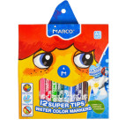 Фломастеры 12цв. Marco смываемые FM1630-12CB