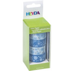 Декоративный скотч Heyda набор Голубой 4шт 203584389