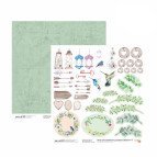 Бумага для скрапбукинга Rosa Talent 30*30см Emotion and Romance 8 двухсторонняя 200 г/м 5316059