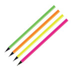 Карандаш графитный BIC Evolution Fluo HB без ластика, 4 цвета корпуса в ассортименте 94075*