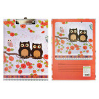 Клипборд А4 Schreiber Совы, 4 вида S-8272