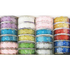 Декоративный скотч Schreiber 1,8см*1,8м цветок, цвета в ассортименте S-5518