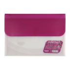 Папка А4 Axent Magic Stones на липучке пластиковая, 4 отделения 1429