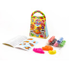 Масса для лепки DankoToys MasterDo 6 цв. по 20 гр. + 3 формочки TMD-04-01