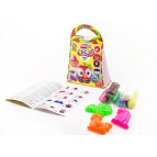 Масса для лепки DankoToys MasterDo 6 цв. по 20 гр. + 3 формочки TMD-04-02