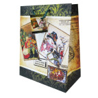 Пакет подарочный бумажный 23*18*10см 817673/1783 Новогодний