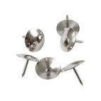 Кнопки никелированные BUROMAX Jobmax 50шт 5105