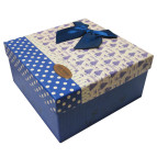 Коробка подарочная SY 14,5*14,5*6см 2 вида микс 1919-16-S