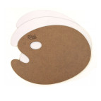 Палитра Rosa дерево овальная 25*35см грунтованная 94164222