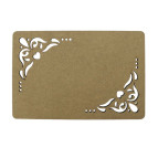 Заготовка для декорирования Rosa Talent (МДФ) подставки под тарелки Love-4 2шт. 30*20см 2860010