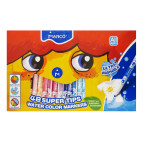 Фломастеры 48цв. Marco смываемые FM1630-48CB