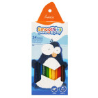 Карандаши цветные 24цв. Marco Smoothies трехгранные 2150ST-24SB