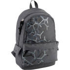 Рюкзак (ранец) школьный KITE мод 994 Изделие выполнено из полиэстера серого цвета с абстрактным рисунком