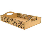 Поднос МДФ Rosa Talent 37*26,5*9,3см Флора 276007