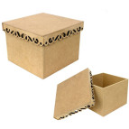 Заготовка для декорирования Rosa Talent Коробка с фигурной крышкой-2 20х20х15см 2862206