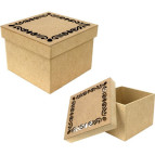 Заготовка для декорирования Rosa Talent Коробка с фигурной крышкой-1 15х15х13см 2862207