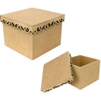 Заготовка для декорирования Rosa Talent Коробка с фигурной крышкой-2 15х15х13см 2862208