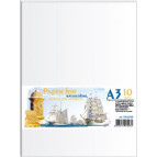 Бумага для акварели А3 (29,7*42см) 200г/м2 1л. Офорт белая ПА3110Е