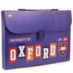 Портфель пластиковый А4 1 Вересня 491445 Oxford (blue)