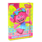 Папка для тетрадей B5 картон 1 Вересня на резинке 491542 Trolls Dream