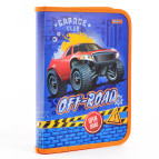 Папка для тетрадей B5 пластик 1 Вересня на молнии 491375 Off-Road