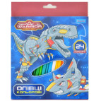 Карандаши цветные 24цв. 1 Вересня Yes 290472 Space Warrior