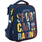 Рюкзак (ранец) Kite школьный каркасный мод 531 Car Racing K18-531M-1