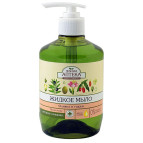 Мыло жидкое 0,46л Зеленая Аптека, оливка и годжи 05865