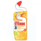 Чистящее средство для туалета 500мл Туалетный Утенок 5в1 Цитрусовая свежесть w.00733