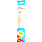 Набор кистей 3шт Барвінок пони (№2,4,6) 6-411