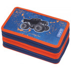 Пенал 3 отделения с наполнением Herlitz 50014439 Monster Truck 31 предмет