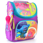 Рюкзак (ранец) школьный каркасный 1Вересня Yes 553359 Trolls H-11 34*26*14см