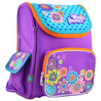 Рюкзак (ранец) школьный каркасный 1Вересня Yes 555102 Flowers H-17 34,5*28*13,5см